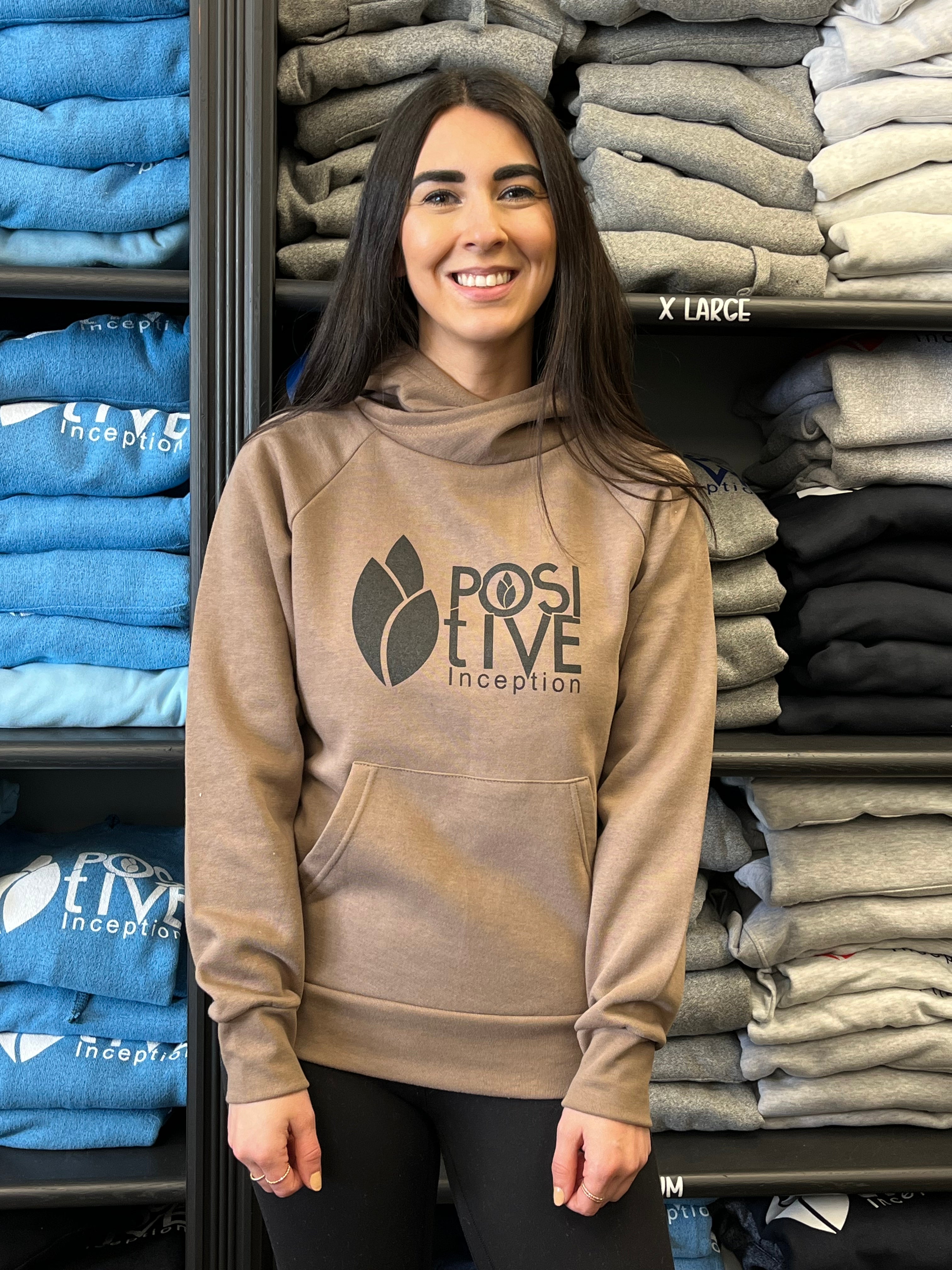 Light brown hoodie women's 2025