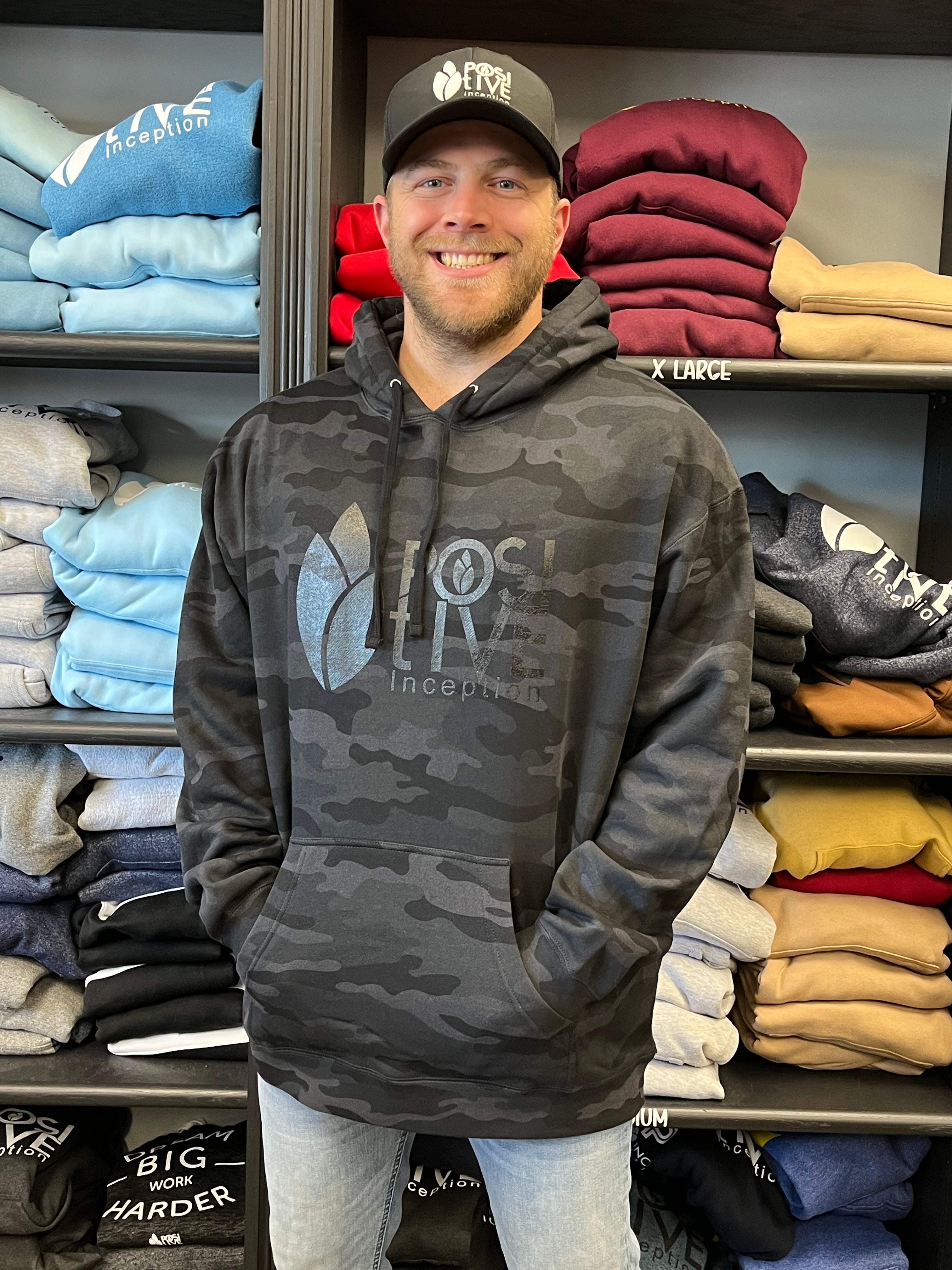Fleece lined clearance camo hoodie